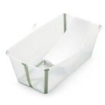 Vaschetta Stokke Flexy Bath + Riduttore Trasparente/Verde Promo