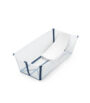 Vaschetta Stokke Flexy Bath XL + riduttore trasparente/blu