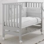 Culla Contact Azzurra Design Grigia