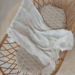 Lenzuolo + federa Bamboom culla Oyster Grey