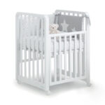 Culla Azzurra Design 9 in 1 Bianca/Naturale