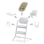 Seggiolone Cybex Lemo 4 in 1 Bianco