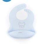 Bavaglia in silicone Bamboom Azzurra