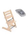 Sedia Tripp Trapp Stokke Naturale + Newborn Set grey