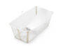 Vaschetta Stokke Flexy Bath trasparente Beige