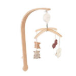 0094917 bamboom giostrina in legno con toy a maglia di bambu animal friends 510