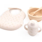 0101033 bamboom set prima pappa in silicone 903 tulips