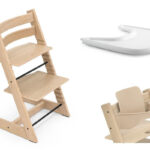 0105026 stokke seggiolone tripp trapp rovere naturale vassoio bianco