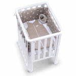 1cuoricini culla e lettino evolutivo infinito white