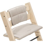 Stokke cuscino per sedia evolutiva tripp trapp® beige 100 materiale riciclato seggioloni pappa 574653