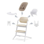 0108480 cybex gold lemo 4in1 sand white