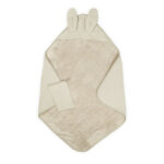 0114700 bamboom bagno duo waffle asciugamano con cappuccio e guanto 75x75 cm sea breeze 942te00001 355