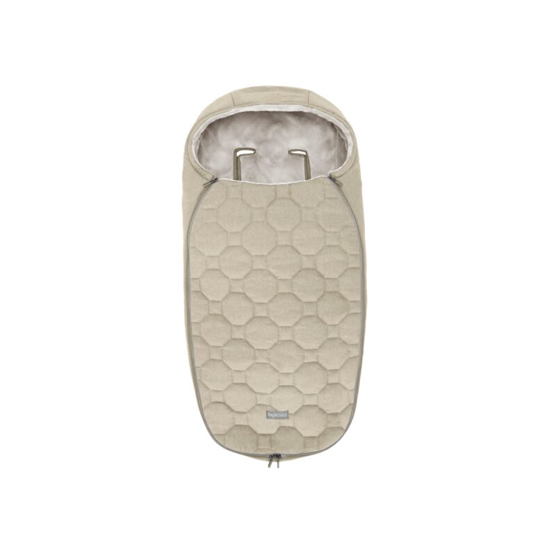 Inglesina sacco invernale newborn passeggino beige scaled