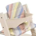 0118449 stokke cuscino tripp trapp nuovo design pastel stripes