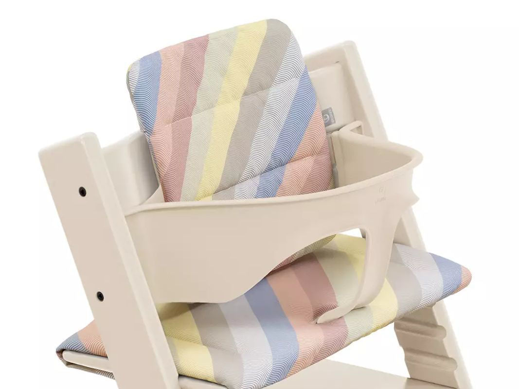 0118449 stokke cuscino tripp trapp nuovo design pastel stripes