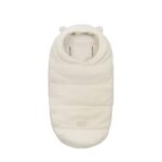 Sacco invernale ovetto carrozzina igloo teddy new born warm white